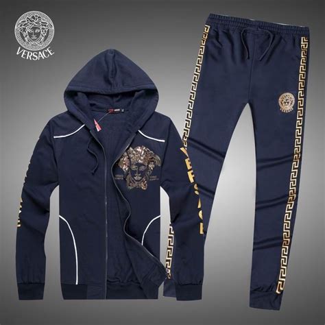 versace men clothing|men's versace jogging suit.